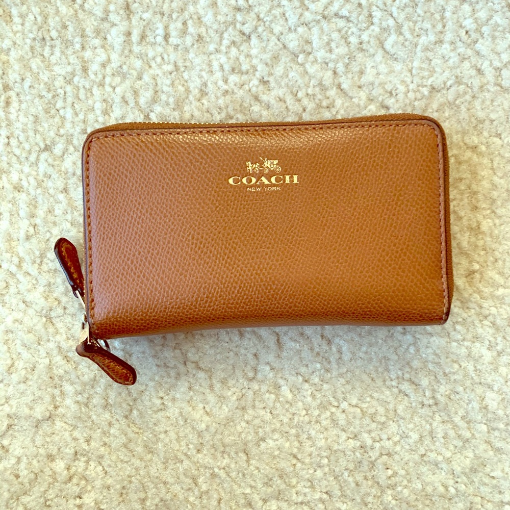 Coach leather wallet
